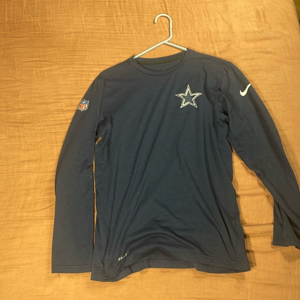 Cowboys nfl Nike dri-fit long sleeve shirt